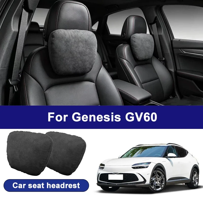 For Genesis GV60 car headrests, soft universal adjustable car seat pillows, car neck pillow cushions, car accessories
For Genesis GV60 car headrests, soft universal adjustable car seat pillows, car neck pillow cushions, car accessories