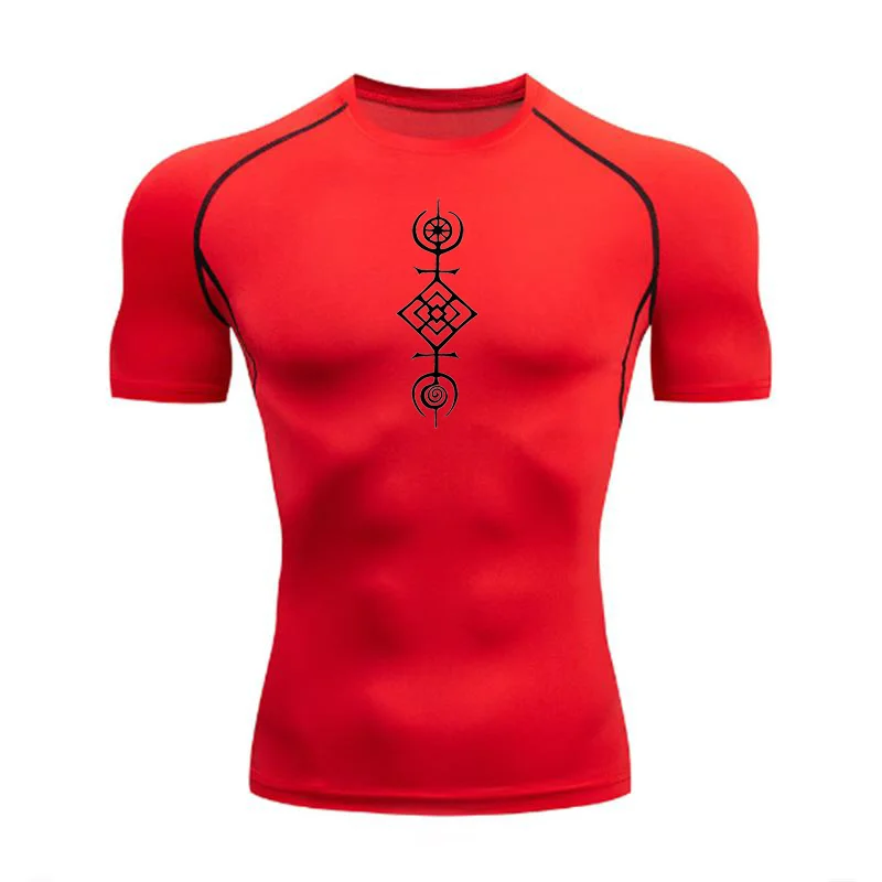 Compression Shirt Men Print Breathable Football Fitness Tight Sportswear Althletic Quick Dry Rash Guard Gym Riding Tops
Compression Shirt Men Print Breathable Football Fitness Tight Sportswear Althletic Quick Dry Rash Guard Gym Riding Tops