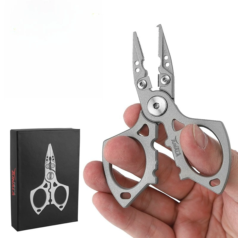 Fishing Pliers Mini Multifunctional Stainless Steel Fishing Pliers All Steel Fishing Scissors Open Loop Off Hook PE Wire Pliers
Fishing Pliers Mini Multifunctional Stainless Steel Fishing Pliers All Steel Fishing Scissors Open Loop Off Hook PE Wire Pliers