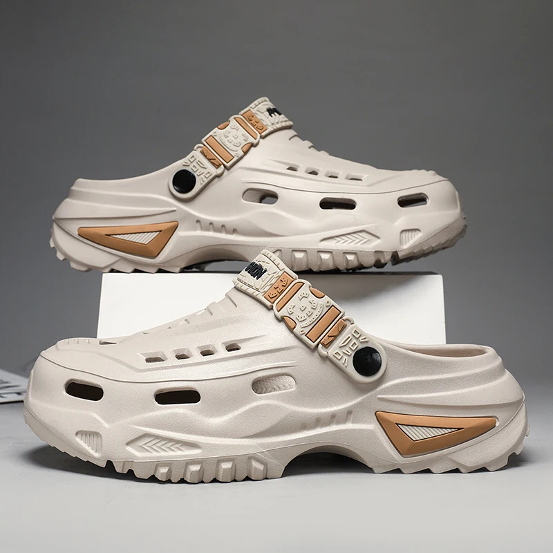 Summer Clogs For Men EVA Soft Slippers Outdoor Beach Sandals New Design Men Casual Garden Water Shoes Male Beach Sandals
Summer Clogs For Men EVA Soft Slippers Outdoor Beach Sandals New Design Men Casual Garden Water Shoes Male Beach Sandals