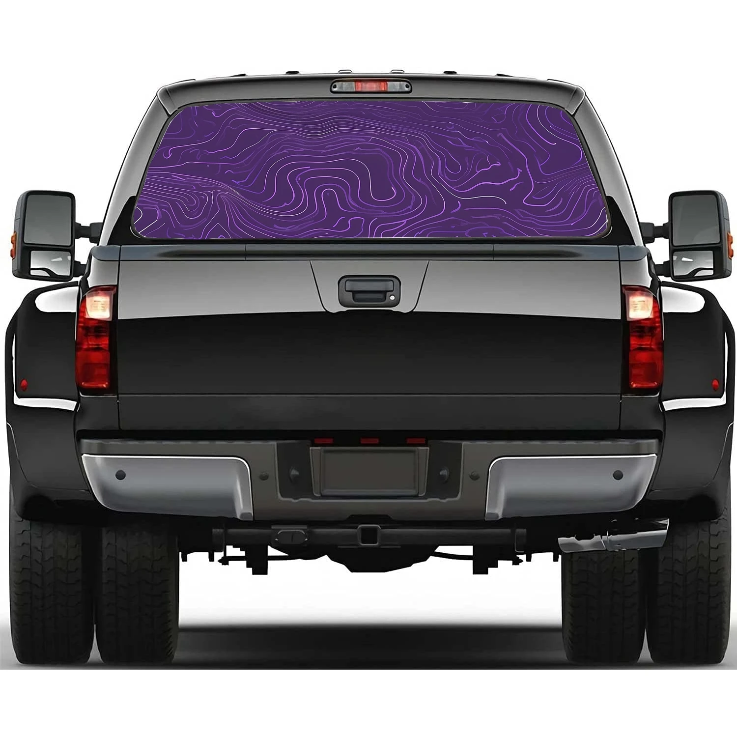 Abstract Topographic Art Car Rear Window Decal Fit Pickup,Truck,Car Universal See Through Perforated Back Window Vinyl Sticker
Abstract Topographic Art Car Rear Window Decal Fit Pickup,Truck,Car Universal See Through Perforated Back Window Vinyl Sticker
