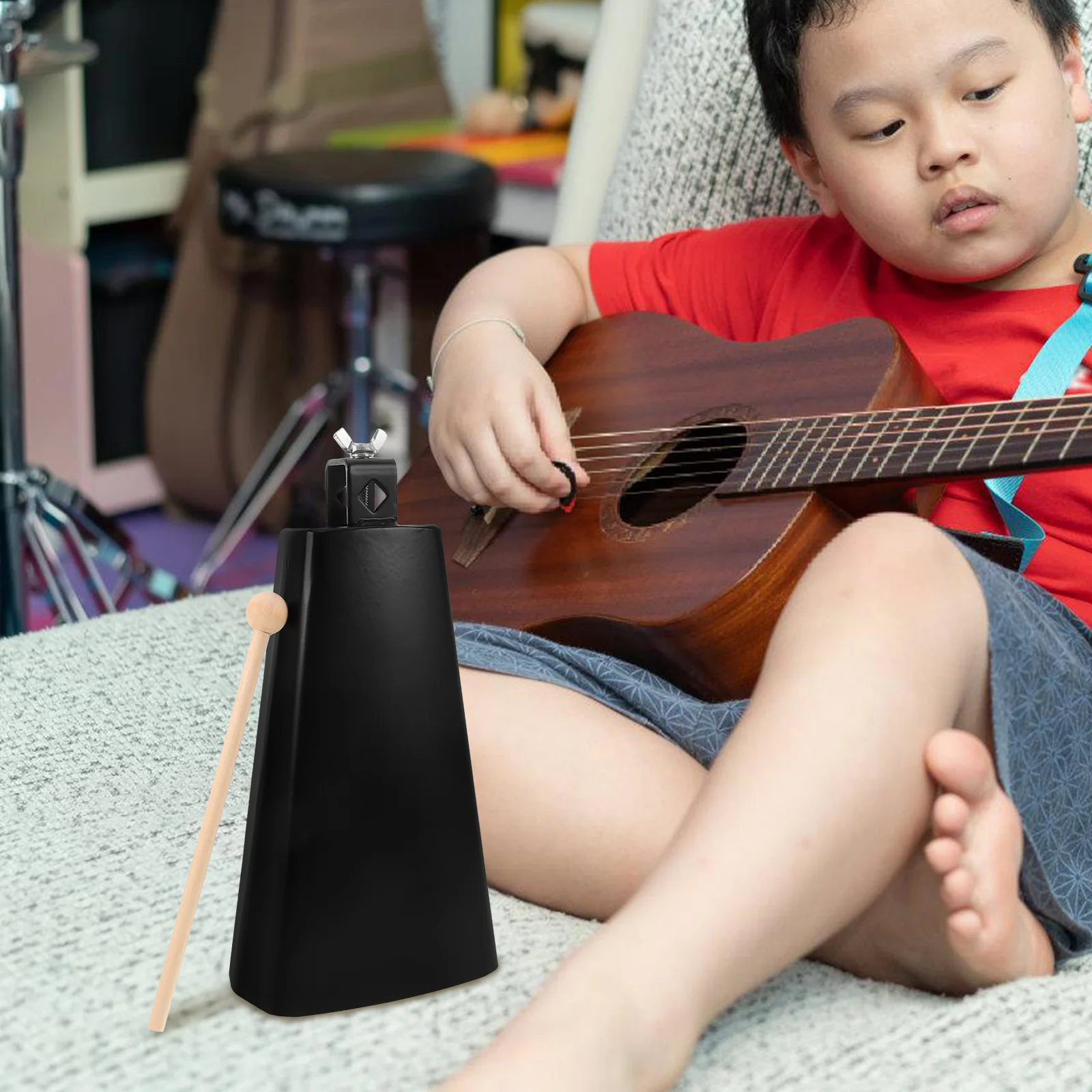 Cowbell Musical Instrument Clamp Drum Cheering Hand Costume for Noise Maker Bells Bulk Supplies Cowbells
Cowbell Musical Instrument Clamp Drum Cheering Hand Costume for Noise Maker Bells Bulk Supplies Cowbells