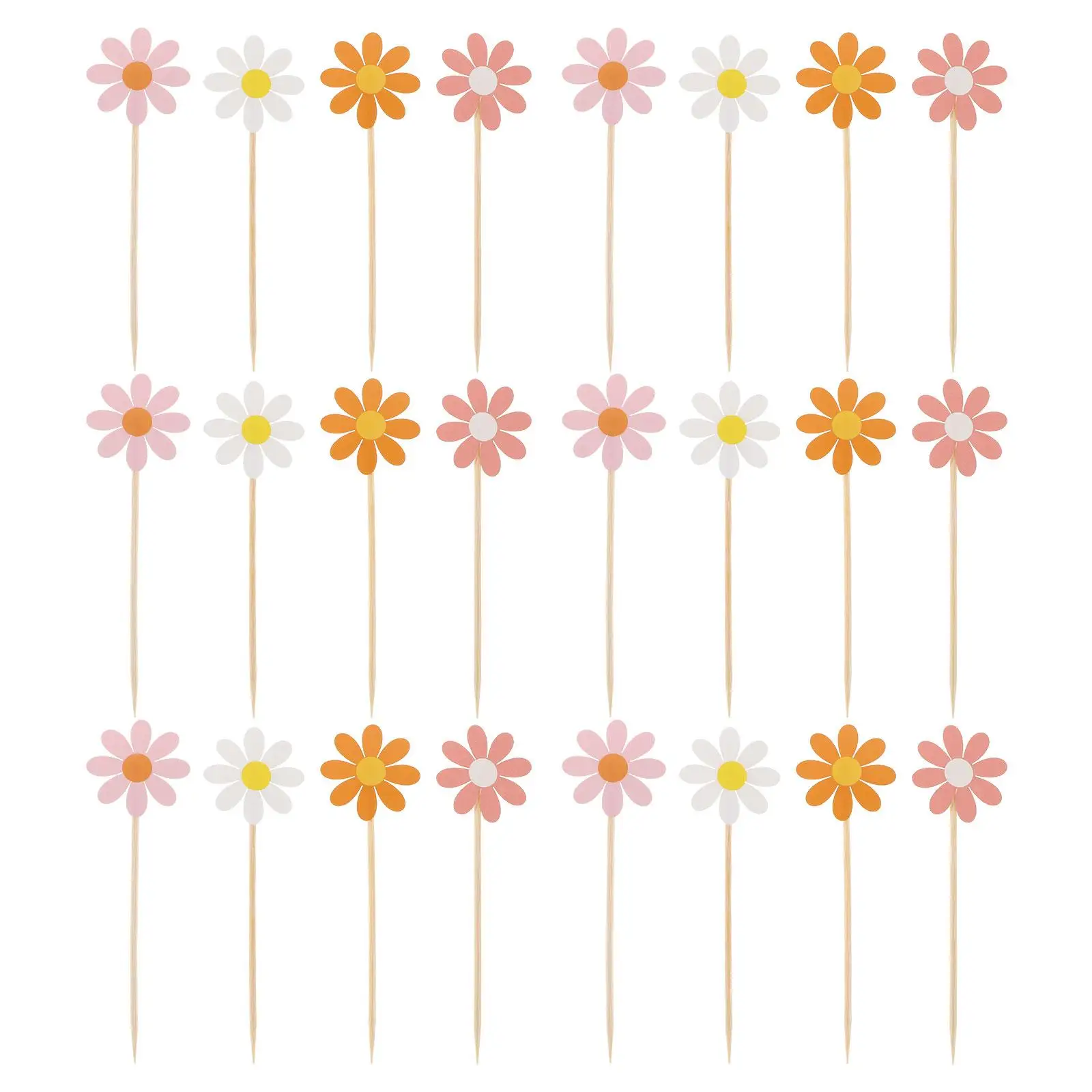 40Pcs Cake Decoration Picks Daisy Flowers Birthday Wedding Party Mini Artificial Floral Toppers Cake Supplies
40Pcs Cake Decoration Picks Daisy Flowers Birthday Wedding Party Mini Artificial Floral Toppers Cake Supplies
