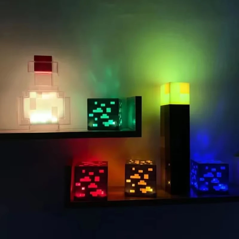 MC игровой фонарик Brownstone светодиодный ночник USB перезаряжаемый украшение для спальни настольная лампа подарочная лампа для детей прикроватная лампа
MC игровой фонарик Brownstone светодиодный ночник USB перезаряжаемый украшение для спальни настольная лампа подарочная лампа для детей прикроватная лампа