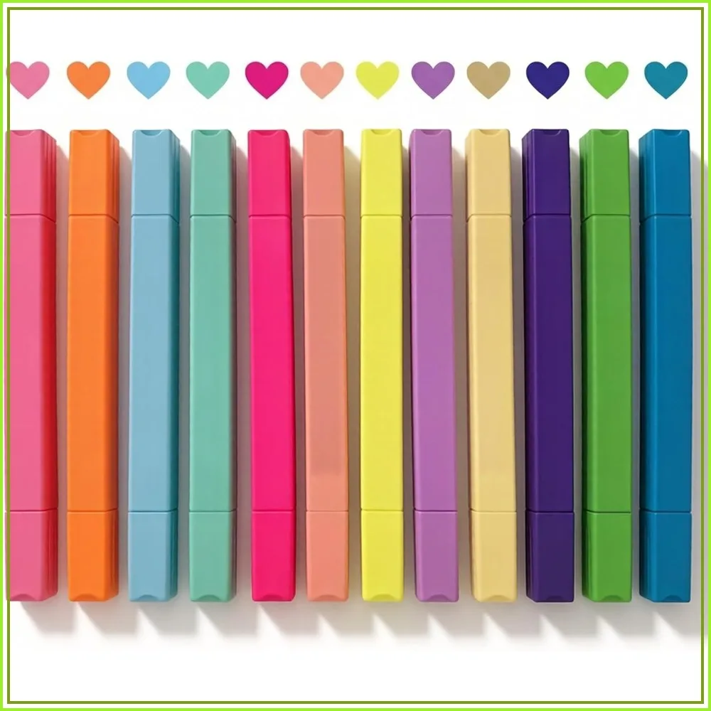 12Pcs Dual Tip Highlighters, Pastel Quick Dry, Aesthetic Cute Markers for Journaling School Office Supplies
12Pcs Dual Tip Highlighters, Pastel Quick Dry, Aesthetic Cute Markers for Journaling School Office Supplies
