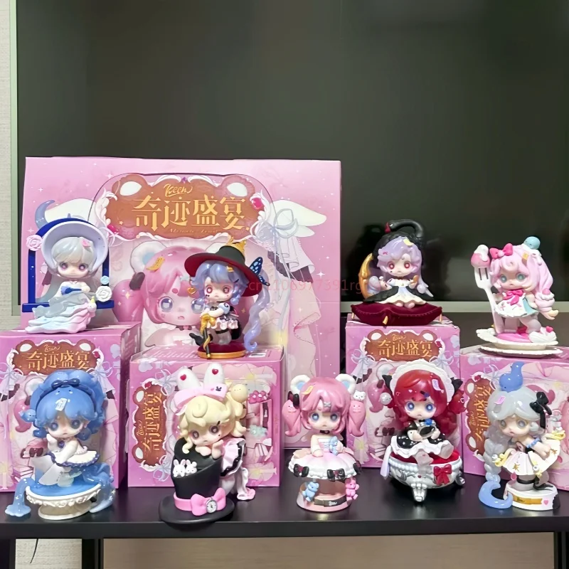 New Hot Keeno V4 Miracle Feast Series Blind Box Cute Trendy Anime Figurines Model Mystery Surprise Box Desktop Ornament Toy Gift
New Hot Keeno V4 Miracle Feast Series Blind Box Cute Trendy Anime Figurines Model Mystery Surprise Box Desktop Ornament Toy Gift