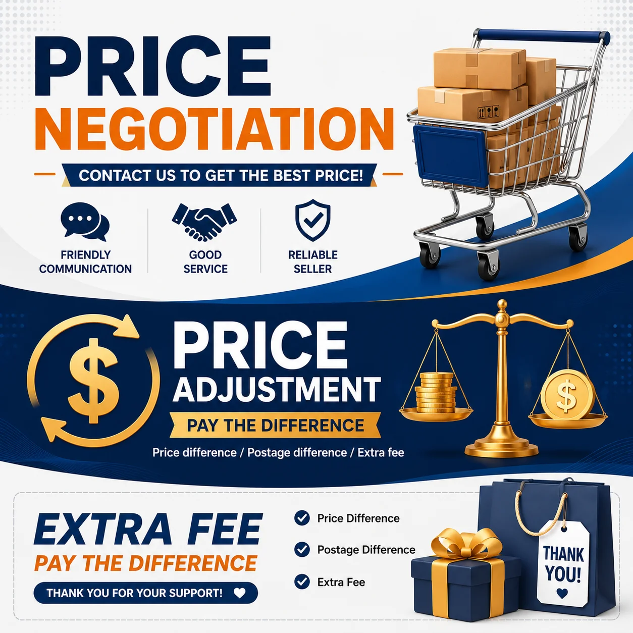 Extra Fee / Shipping Difference / Balance Payment/Product Upgrade Fee/Custom Order Service
Extra Fee / Shipping Difference / Balance Payment/Product Upgrade Fee/Custom Order Service