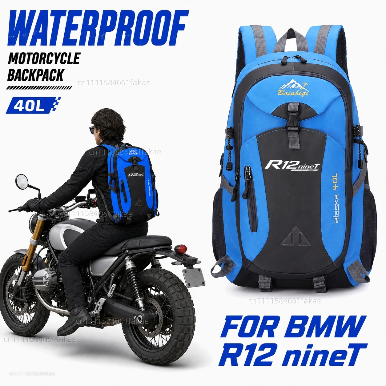 FOR BMW R12 nineT 2013-2019 Motorcycle Backpack 40L Waterproof Travel Backpack Outdoor Hiking Camping Daypack Lightweight
FOR BMW R12 nineT 2013-2019 Motorcycle Backpack 40L Waterproof Travel Backpack Outdoor Hiking Camping Daypack Lightweight