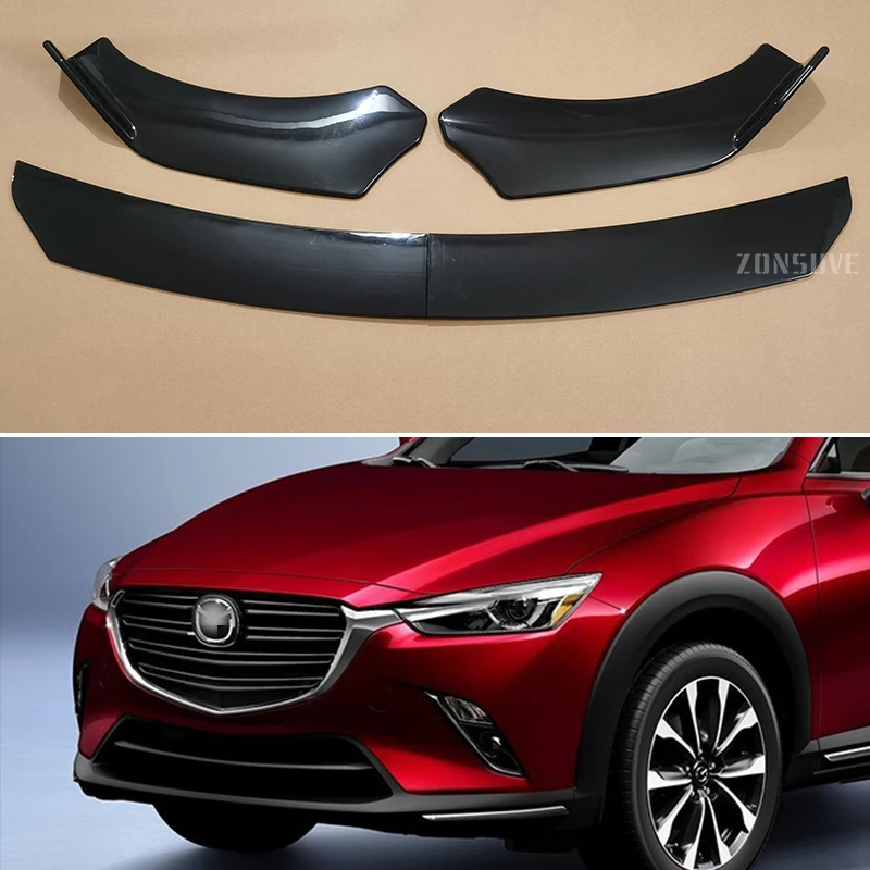 Body Kit Accessories Front Bumper Lip Splitter Spoiler For Mazda CX-3 2014--2024 Year
Body Kit Accessories Front Bumper Lip Splitter Spoiler For Mazda CX-3 2014--2024 Year