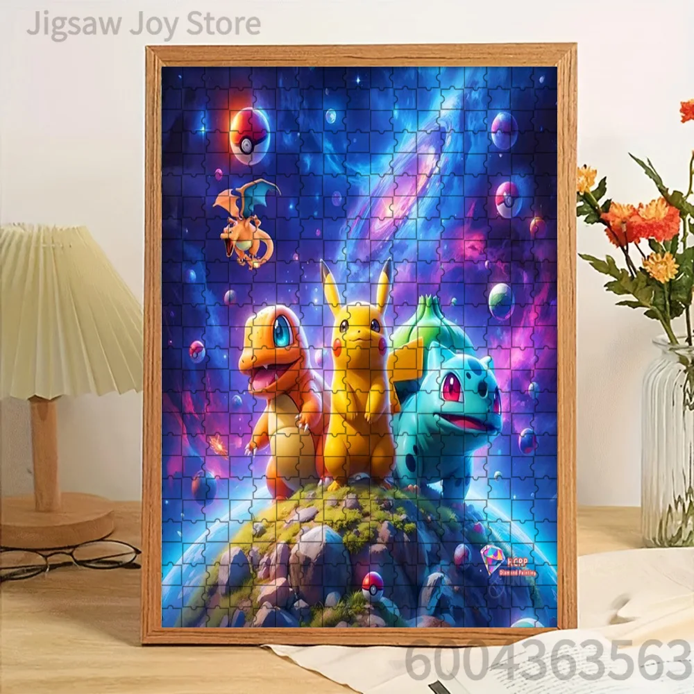 Paper Jigsaw Puzzle Pokemon Pikachu Charmander Bulbasaur Galaxy Scene Artwork Brain Teaser
Paper Jigsaw Puzzle Pokemon Pikachu Charmander Bulbasaur Galaxy Scene Artwork Brain Teaser