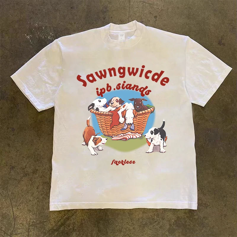 Blockbuster, Dream Farm Puppy Американская ретро футболка с короткими рукавами Camisetas
Blockbuster, Dream Farm Puppy Американская ретро футболка с короткими рукавами Camisetas
