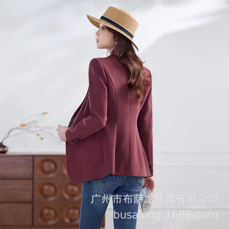 2026New style business blazer for women, long-sleeved professional suit, formal women's jacket, workwear wholesale
2026New style business blazer for women, long-sleeved professional suit, formal women's jacket, workwear wholesale