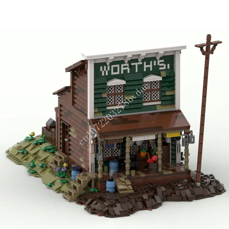 2683 PCS Western Town General Store Building Blocks Architecture Educational Man Model Gift for Adults Birthday Home Decoration
2683 PCS Western Town General Store Building Blocks Architecture Educational Man Model Gift for Adults Birthday Home Decoration