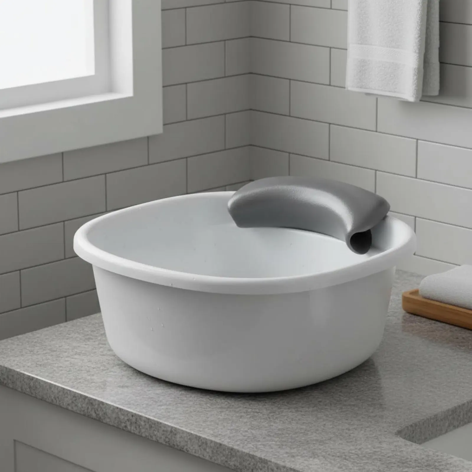 Salon Sink Neck Pillow Universal Fit Shampoo Bowl Neck Rest Hair Washing Sink Support Non-Slip for Barbers
Salon Sink Neck Pillow Universal Fit Shampoo Bowl Neck Rest Hair Washing Sink Support Non-Slip for Barbers