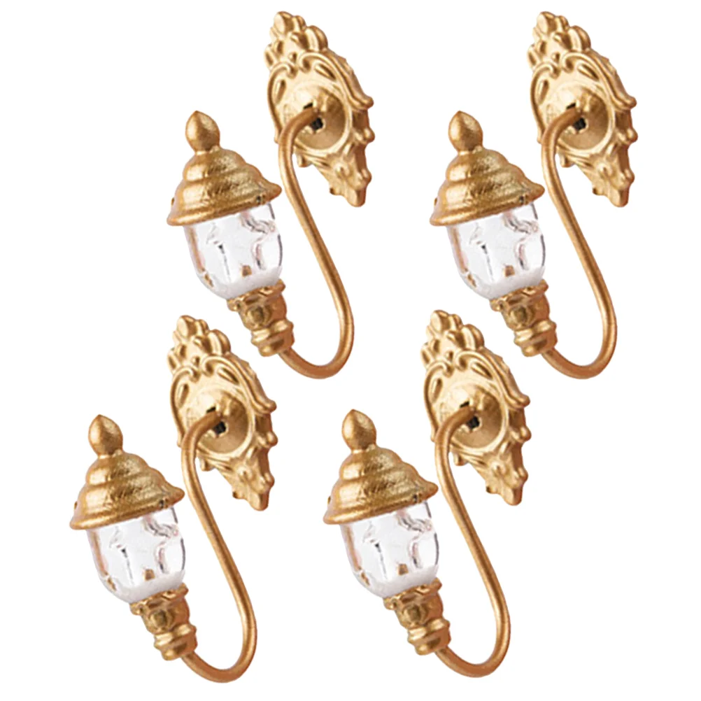 4 Pcs Wall Light Material Tiny Lamp Model Simulation Mini Sand Table Ornament Luminous Artificial Toys
4 Pcs Wall Light Material Tiny Lamp Model Simulation Mini Sand Table Ornament Luminous Artificial Toys