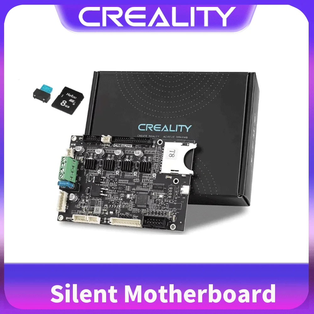 Creality Ender-3 S1 Silent Motherboard 32 Bit Mainboard SD Card fuse Package with TMC2208 Drivers for Ender 3 S1 3D Printer Part
Creality Ender-3 S1 Silent Motherboard 32 Bit Mainboard SD Card fuse Package with TMC2208 Drivers for Ender 3 S1 3D Printer Part