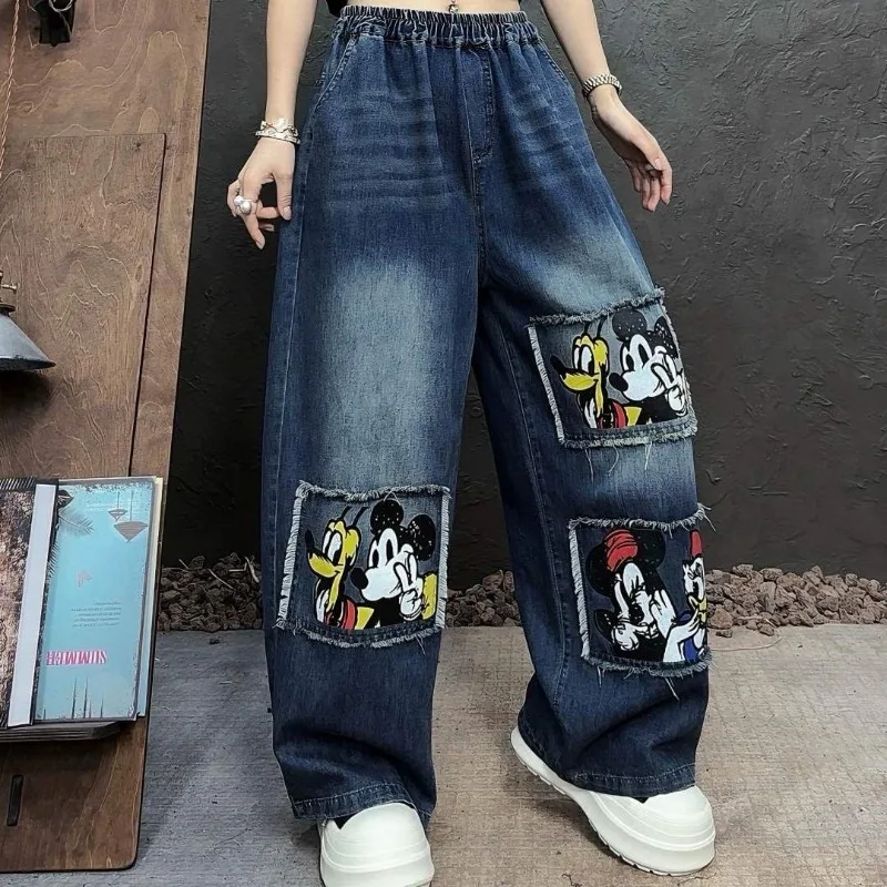 pants korean climate lot pants Disney 2026 Spring Summer Plaid Mickey Washed Jeans, Literary Slim Loose Straight Pants Plus Size
pants korean climate lot pants Disney 2026 Spring Summer Plaid Mickey Washed Jeans, Literary Slim Loose Straight Pants Plus Size