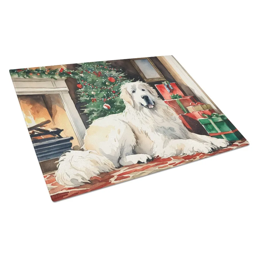 NEW Great Pyrenees Cozy Christmas Glass Cutting Board Drative Tempered Glass Kitchen Cutting and Serving Board Large Size Chopp
NEW Great Pyrenees Cozy Christmas Glass Cutting Board Drative Tempered Glass Kitchen Cutting and Serving Board Large Size Chopp