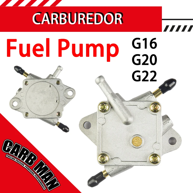 Gas Fuel Pump For Yamaha Golf Cart G16 G20 G22 1996-2007 JN6-F4410-00-0 SFP-003 TY004 295CC 350CC 4 storke Engine
Gas Fuel Pump For Yamaha Golf Cart G16 G20 G22 1996-2007 JN6-F4410-00-0 SFP-003 TY004 295CC 350CC 4 storke Engine