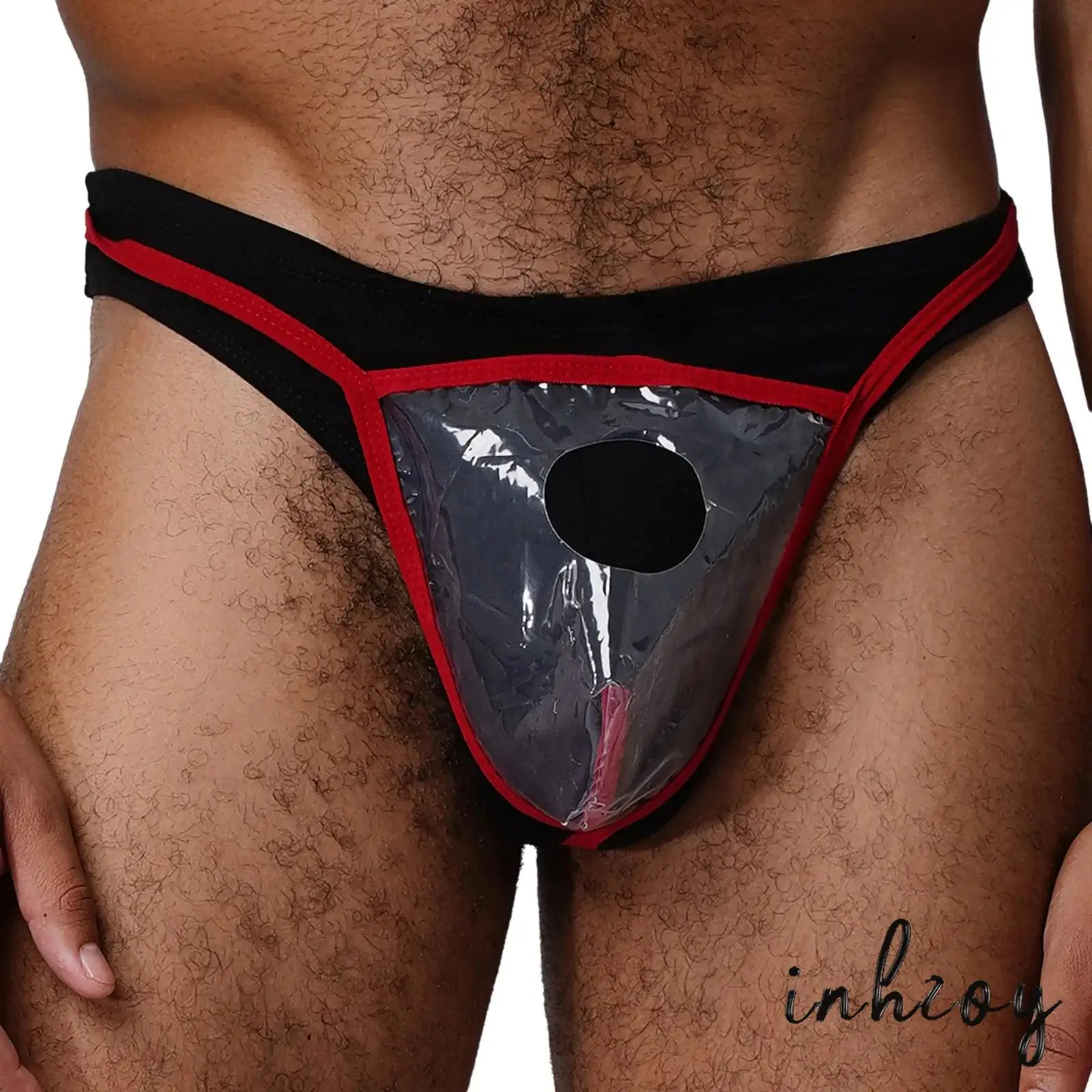 Mens See Through Thong Briefs PVC Bulge Pouch or with Cutout T-back G-string Underwear Tempting Lingerie for Dating Anniversary
Mens See Through Thong Briefs PVC Bulge Pouch or with Cutout T-back G-string Underwear Tempting Lingerie for Dating Anniversary
