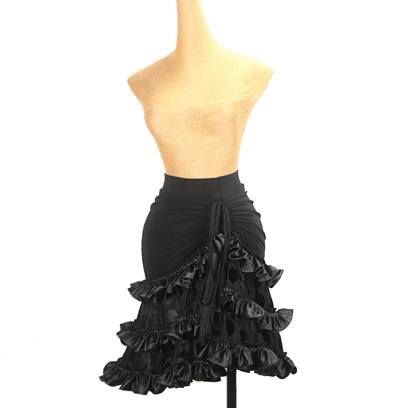 New Latin Dance Customized Drawstring Pleated Sexy Wrapped Hip Short Skirt Chacha Tango Latin Dance Professional Clothing
New Latin Dance Customized Drawstring Pleated Sexy Wrapped Hip Short Skirt Chacha Tango Latin Dance Professional Clothing