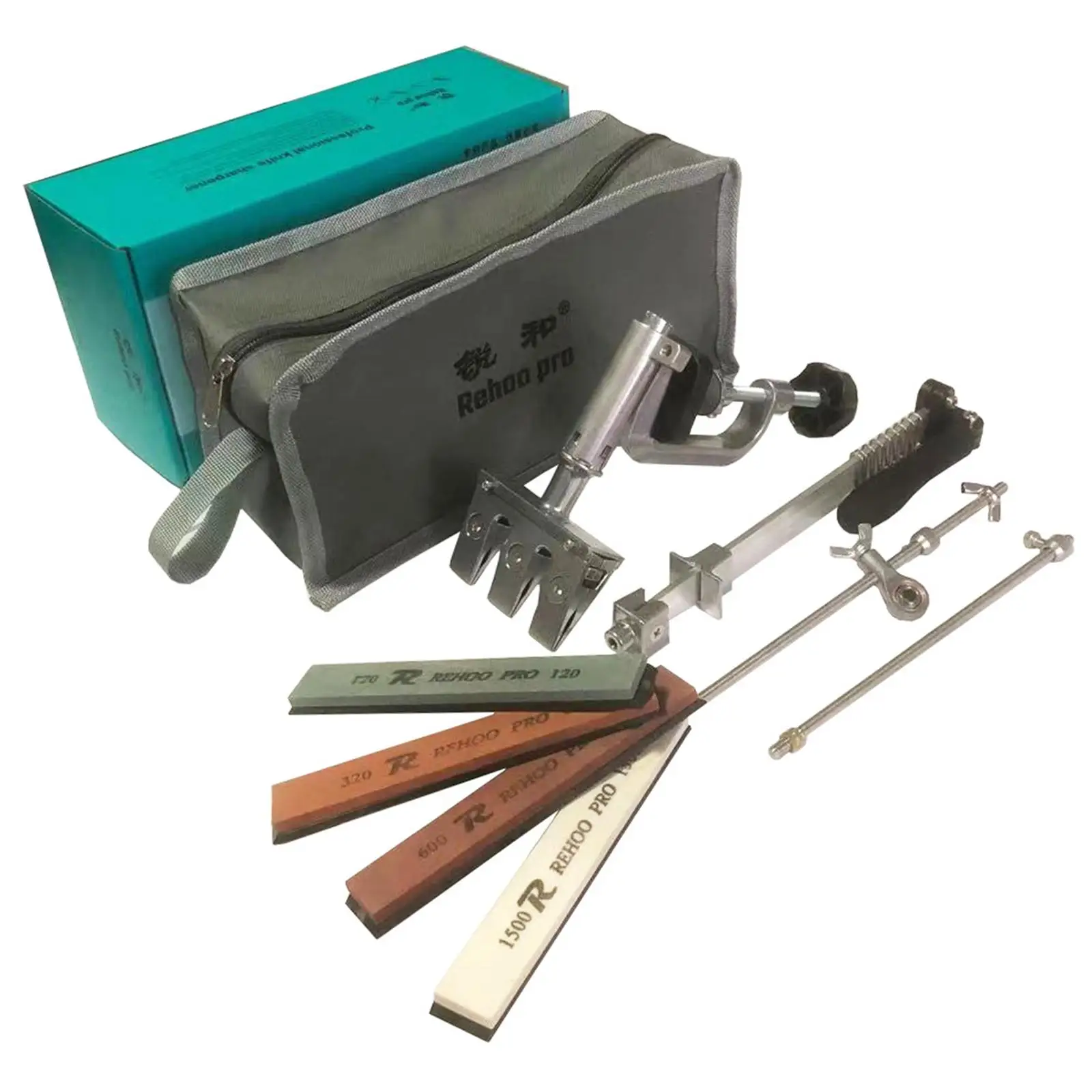 Professional Knife Sharpener Stainless Steel 360° Rotation Flip Design Fine Grinding Polishing Tool Knife Sharpening Kit System
Professional Knife Sharpener Stainless Steel 360° Rotation Flip Design Fine Grinding Polishing Tool Knife Sharpening Kit System