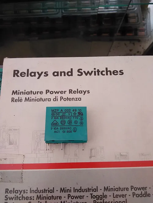 MZP A 002 49 10 DC27V 10PCS
MZP A 002 49 10 DC27V 10PCS