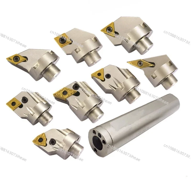 CNC Lathe Cutting Bar - Anti-Vibration Boring Tool Holder w/ Variable Head for Turning
CNC Lathe Cutting Bar - Anti-Vibration Boring Tool Holder w/ Variable Head for Turning