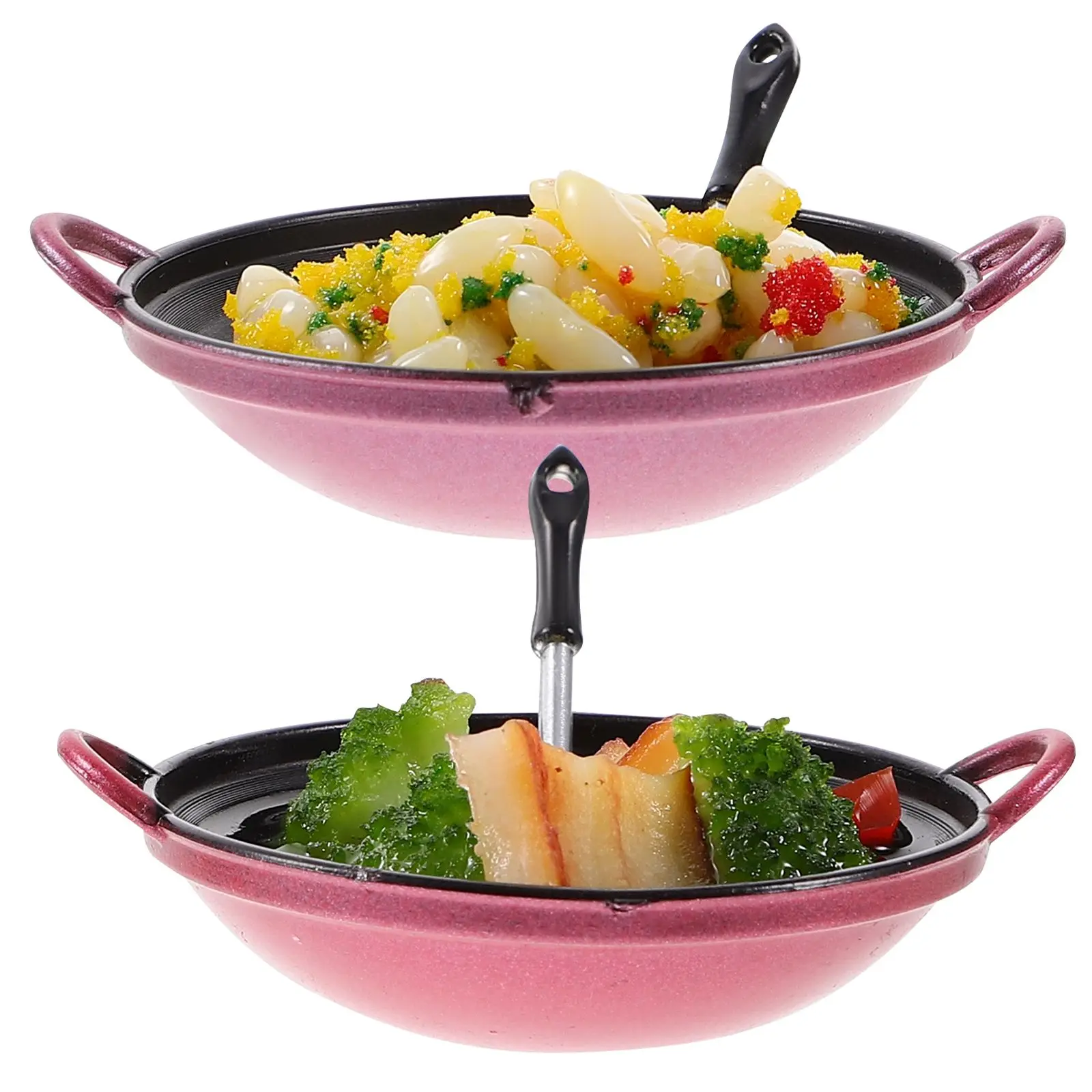 2 Pcs Micro Landscape Food Doll House Accessories Small Miniature Decorations Pvc Model
2 Pcs Micro Landscape Food Doll House Accessories Small Miniature Decorations Pvc Model