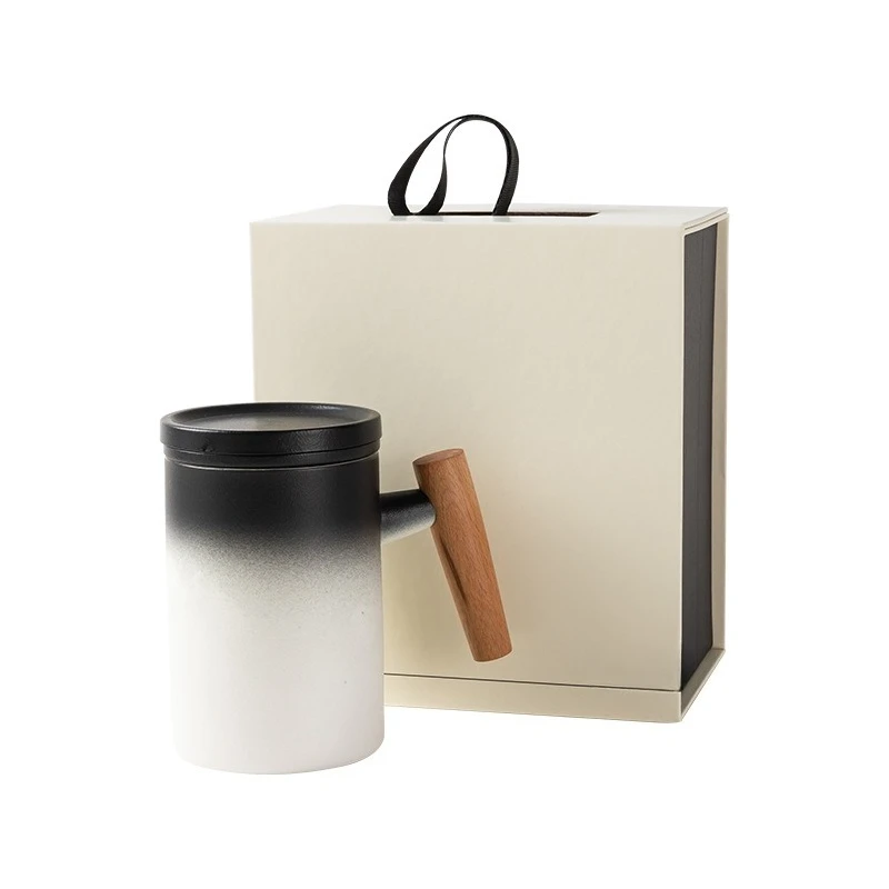 Gradual change of color ceramic mug tea separation three-piece business meeting advertising gifts
Gradual change of color ceramic mug tea separation three-piece business meeting advertising gifts