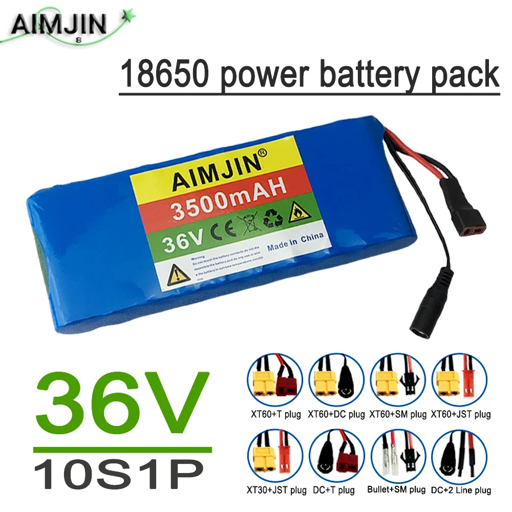 36V 3500mAh 10S1P 18650 Lithium-ion Battery Pack, Electric Bicycle, Electric Scooter Battery Pack
36V 3500mAh 10S1P 18650 Lithium-ion Battery Pack, Electric Bicycle, Electric Scooter Battery Pack