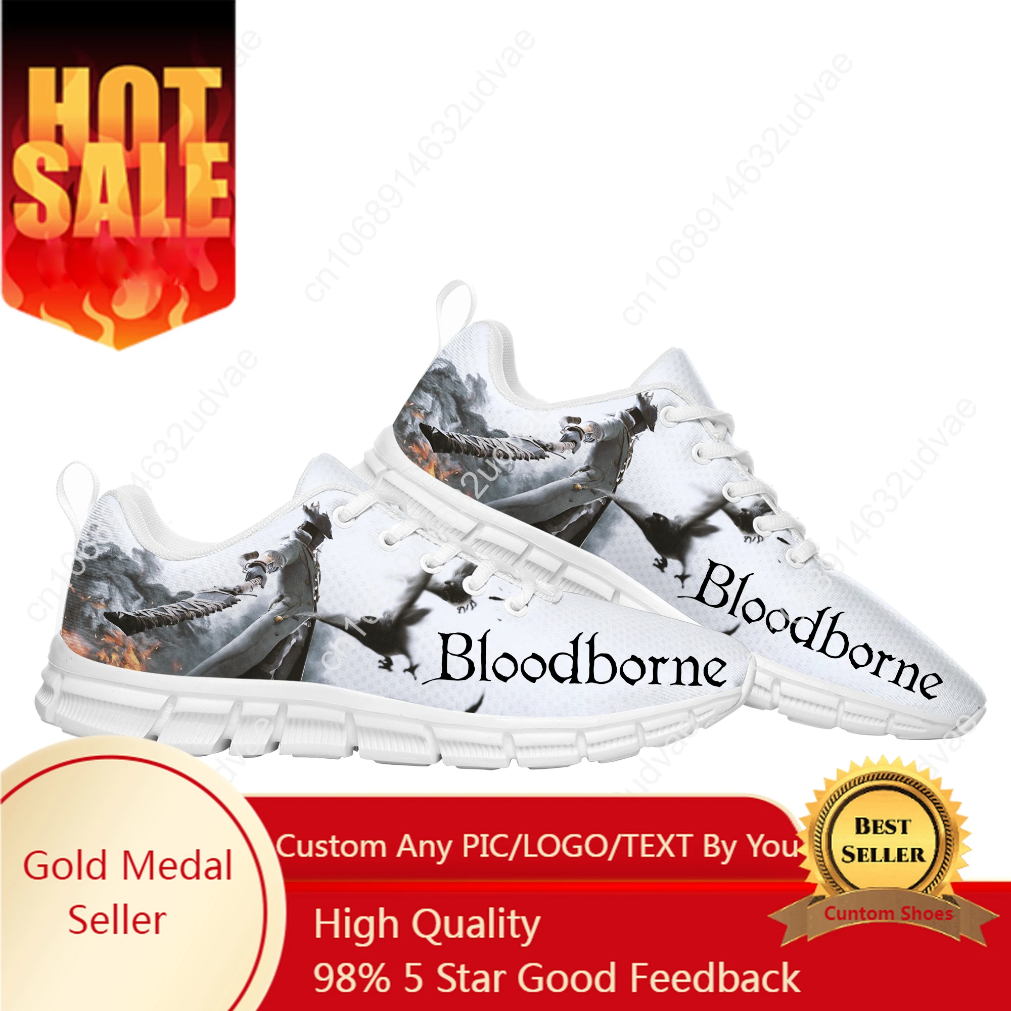 Bloodborne Sports Shoes Mens Womens Teenager Kids Children Customized Sneakers DIY Custom Made Shoe High Quality Couple Shoes
Bloodborne Sports Shoes Mens Womens Teenager Kids Children Customized Sneakers DIY Custom Made Shoe High Quality Couple Shoes
