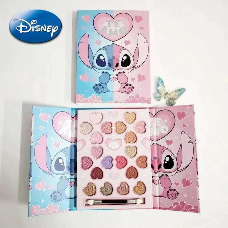 Stitch Angel 20 Color Eye Shadow Palette Disney Cartoon Kawaii Matte Pearly Glitter Waterproof Lasting MakeUp Tool Girls Gifts
Stitch Angel 20 Color Eye Shadow Palette Disney Cartoon Kawaii Matte Pearly Glitter Waterproof Lasting MakeUp Tool Girls Gifts