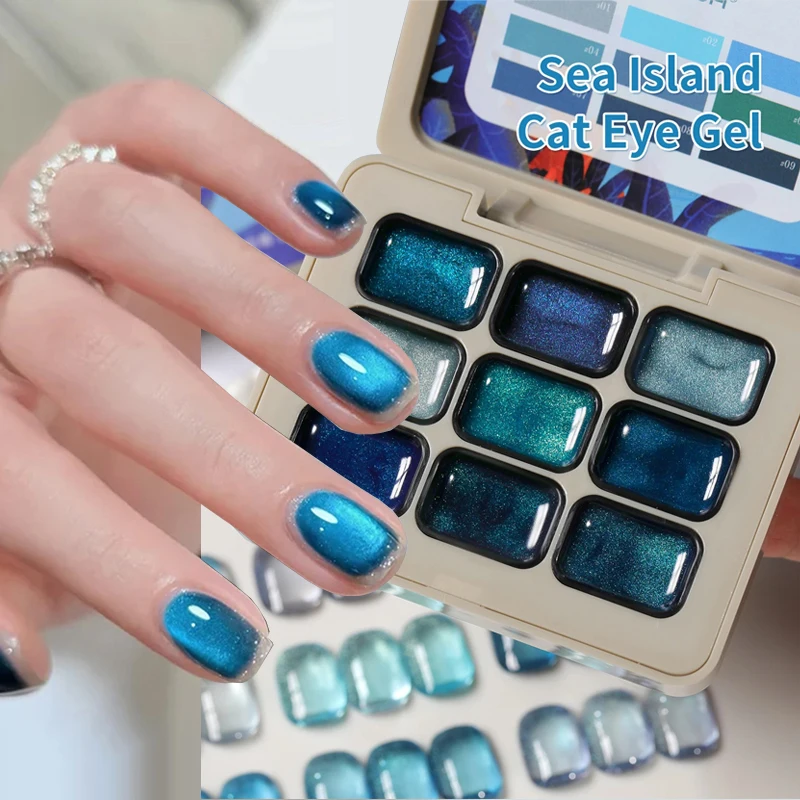 2026 Korean Style Blue Glass Magnetic Cat Eye Gel Nail Gel Palette Gel Nail Polish Nail Art Manicure Varnis Semi Permanent Gel
2026 Korean Style Blue Glass Magnetic Cat Eye Gel Nail Gel Palette Gel Nail Polish Nail Art Manicure Varnis Semi Permanent Gel