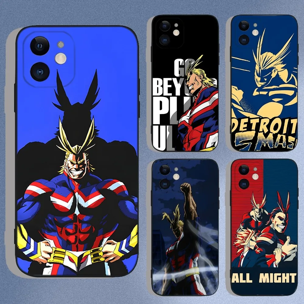 My Hero A-Academia All Might Phone Case For iPhone 16,15,14,13,12,11,XS,XR,X,8,7,Pro,Max,Plus,Mini Silicone Black Funda Shell
My Hero A-Academia All Might Phone Case For iPhone 16,15,14,13,12,11,XS,XR,X,8,7,Pro,Max,Plus,Mini Silicone Black Funda Shell