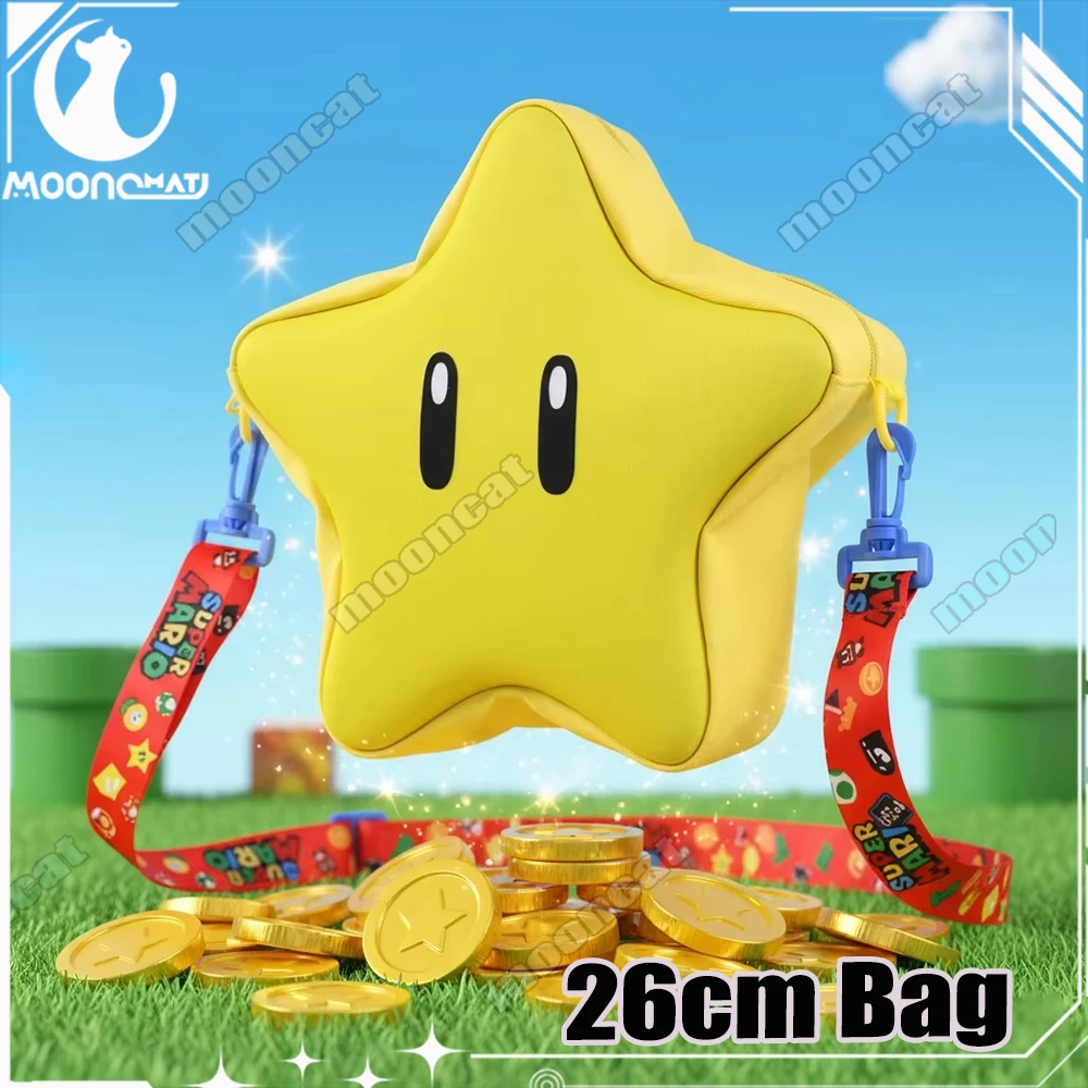 Super Mario Yellow Big Eye Star Cute Lucky Stars Backpack Girl Fashion Bag Student Crossbody Bag Anime Peripheral Backpack Gifts
Super Mario Yellow Big Eye Star Cute Lucky Stars Backpack Girl Fashion Bag Student Crossbody Bag Anime Peripheral Backpack Gifts