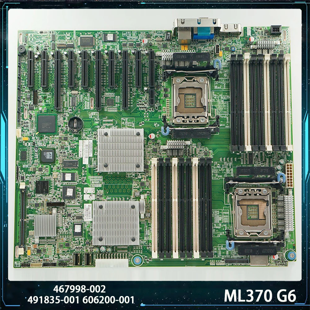 Для HP ML370 G6 467998 -002 491835 -001 606200 -001 Материнская плата LGA1366 DDR3
Для HP ML370 G6 467998 -002 491835 -001 606200 -001 Материнская плата LGA1366 DDR3