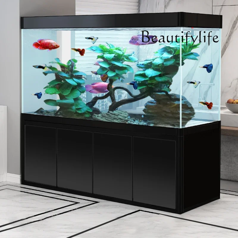 X36 Living Room Floor-to-ceiling Water-free Household Medium-sized Screen Bottom Filter Ultra-white Dragon Fish Tank Aquarium
X36 Living Room Floor-to-ceiling Water-free Household Medium-sized Screen Bottom Filter Ultra-white Dragon Fish Tank Aquarium