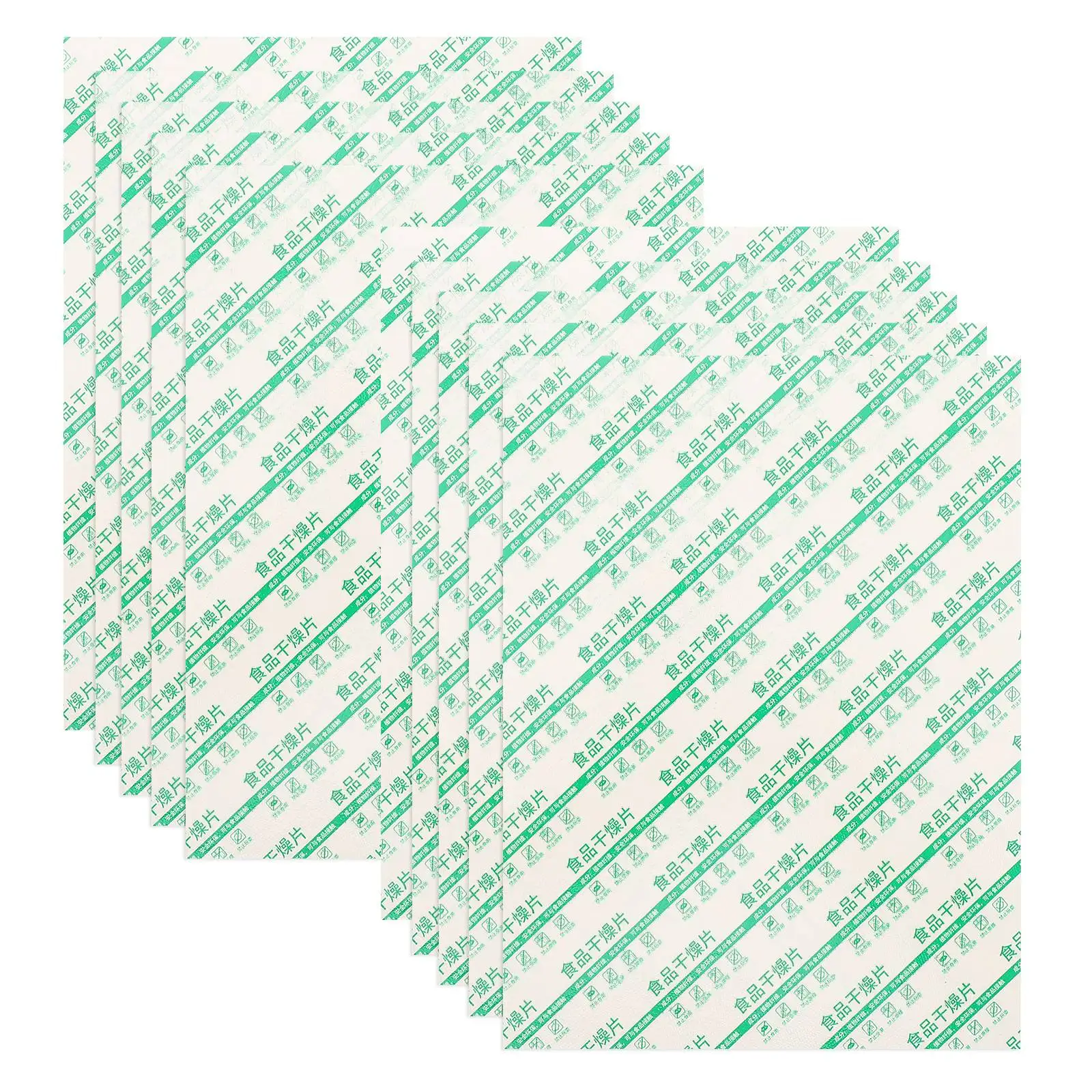 10 Pcs Dehumidification Paper High Efficiency Moisture Absorber for Food Storage Home Dry Sheet Pet Rice Tea Jar Season Supply
10 Pcs Dehumidification Paper High Efficiency Moisture Absorber for Food Storage Home Dry Sheet Pet Rice Tea Jar Season Supply