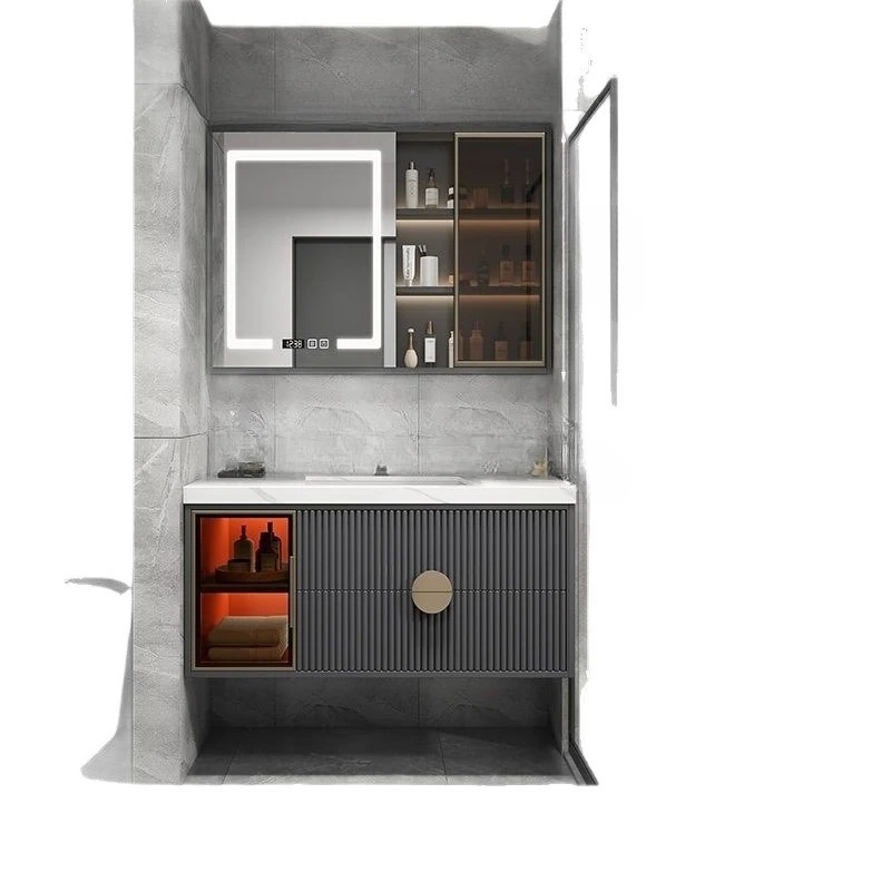 Integrated bathroom, bathroom washstand, light luxury rock slab
Integrated bathroom, bathroom washstand, light luxury rock slab