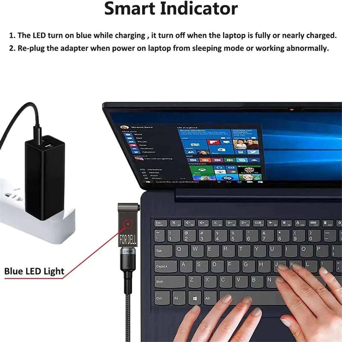 Адаптер для зарядки ноутбука USB C на 7,4 мм, гнездовой тип C на штекер постоянного тока 7,4 х 5,0 мм, конвертер с разъемом Barrel Jack 100 Вт, зарядное устройство PD DY
Адаптер для зарядки ноутбука USB C на 7,4 мм, гнездовой тип C на штекер постоянного тока 7,4 х 5,0 мм, конвертер с разъемом Barrel Jack 100 Вт, зарядное устройство PD DY