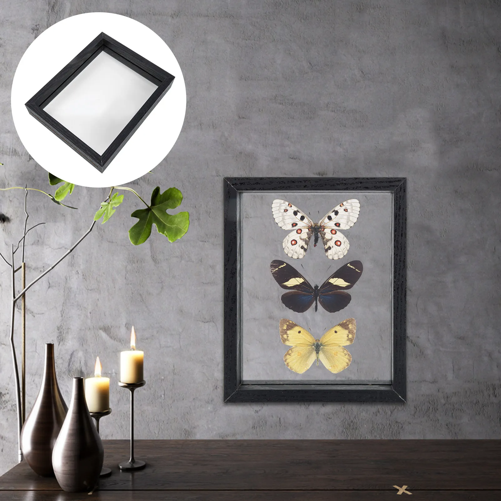 Двусторонняя рамка-витрина для образцов DIY: для бабочек, прессованных растений, фотографий. Высококачественная, простой дизайн.
Двусторонняя рамка-витрина для образцов DIY: для бабочек, прессованных растений, фотографий. Высококачественная, простой дизайн.