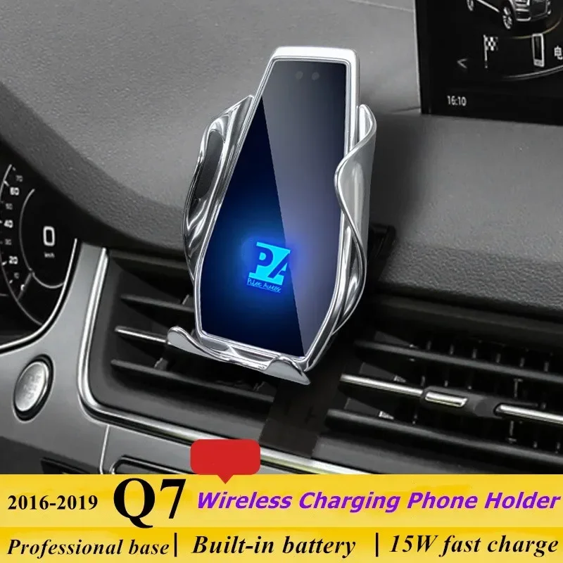 2016-2019 For Audi Q7 Phone Holder Wireless Charger Car Cell Mobile Phones Mount Navigation Bracket GPS Support 360 Rotating
2016-2019 For Audi Q7 Phone Holder Wireless Charger Car Cell Mobile Phones Mount Navigation Bracket GPS Support 360 Rotating