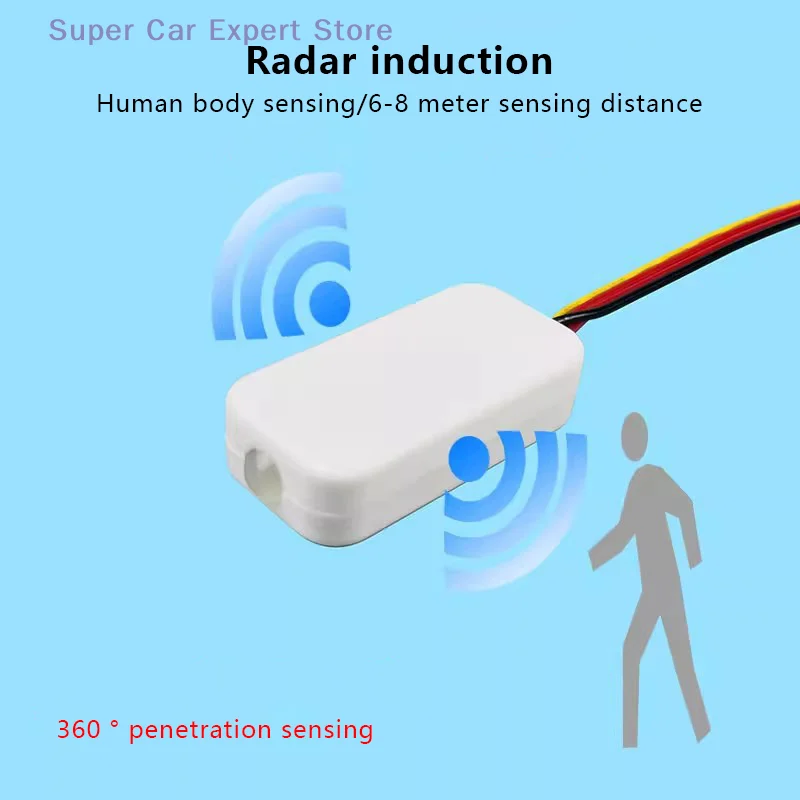 1 Piece Intelligent Human Body Sensor DC5V 12V Radar PIR Induction Switch Indoor Automatic On/Off Switch
1 Piece Intelligent Human Body Sensor DC5V 12V Radar PIR Induction Switch Indoor Automatic On/Off Switch