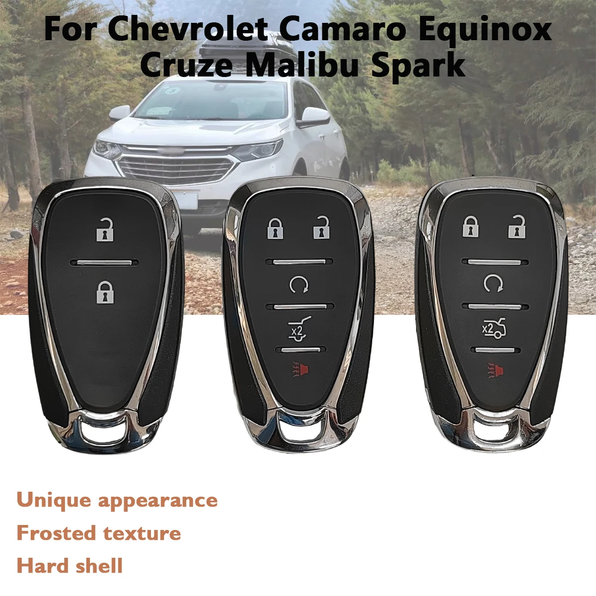 2/5 Buttons Remote Car Key Shell Fob Case For Chevrolet Camaro Equinox Cruze Malibu Spark Smart Key
2/5 Buttons Remote Car Key Shell Fob Case For Chevrolet Camaro Equinox Cruze Malibu Spark Smart Key