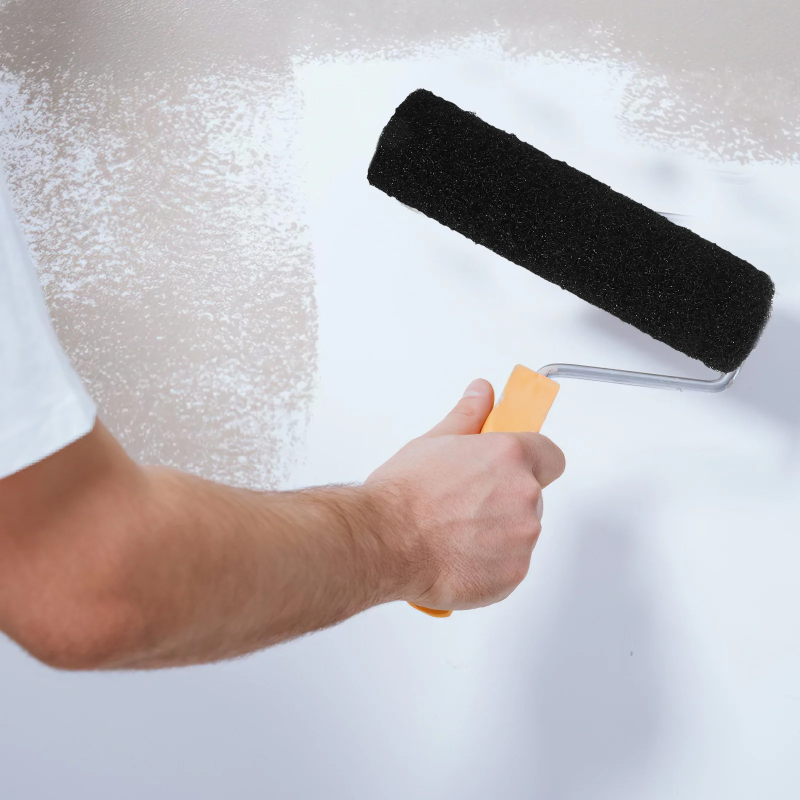 Black Putty Roller Brush 9Inch High Elasticity Nylon Bristles Drywall Compound Applicator Wall Texture Roller Tool
Black Putty Roller Brush 9Inch High Elasticity Nylon Bristles Drywall Compound Applicator Wall Texture Roller Tool