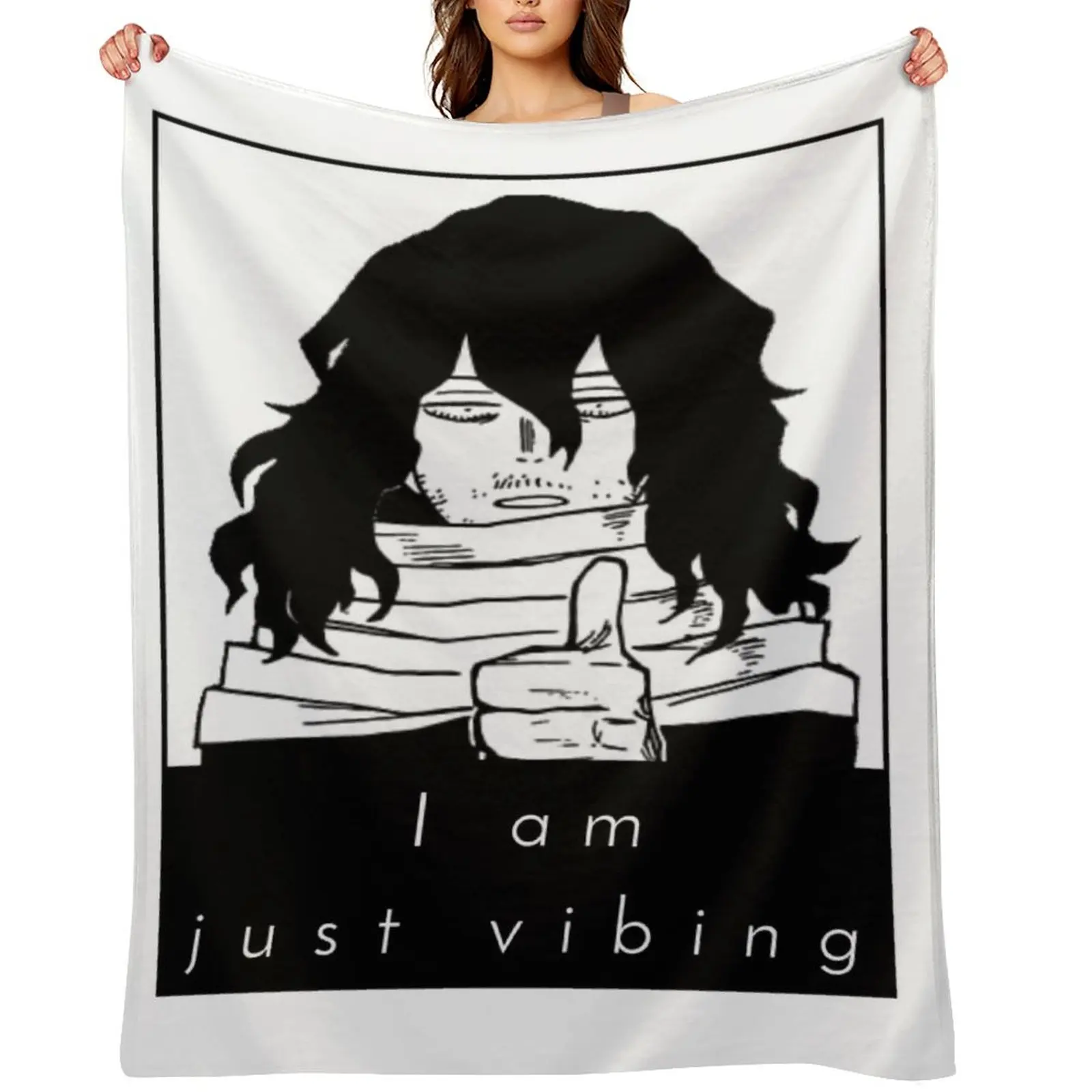 aizawa i am. just vibing Throw Blanket Polar Moving for babies Bed Fashionable Blankets
aizawa i am. just vibing Throw Blanket Polar Moving for babies Bed Fashionable Blankets