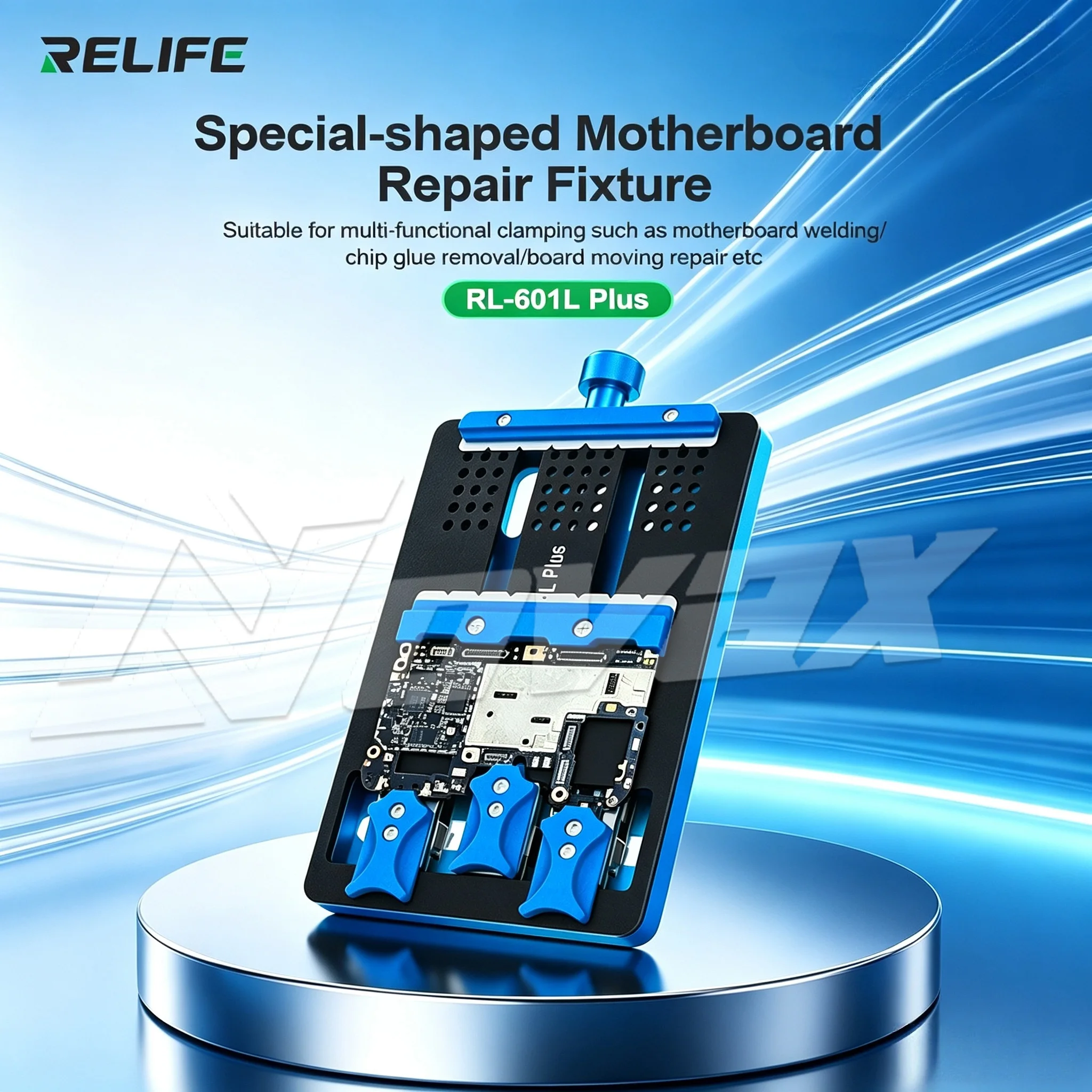RELIFE RL-601L Plus irregular motherboard repair fixture, efficient heat dissipation, multiple misalignment buckle clamping tool
RELIFE RL-601L Plus irregular motherboard repair fixture, efficient heat dissipation, multiple misalignment buckle clamping tool