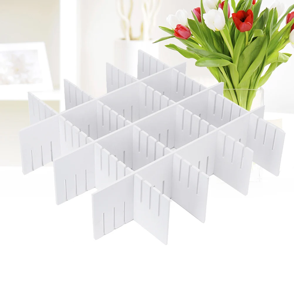 5 Pcs Drawer Divider Kitchen Dividers Organizer Drawers for Underwear Vanity Organizers and Storage Panties Lingerie Grid
5 Pcs Drawer Divider Kitchen Dividers Organizer Drawers for Underwear Vanity Organizers and Storage Panties Lingerie Grid