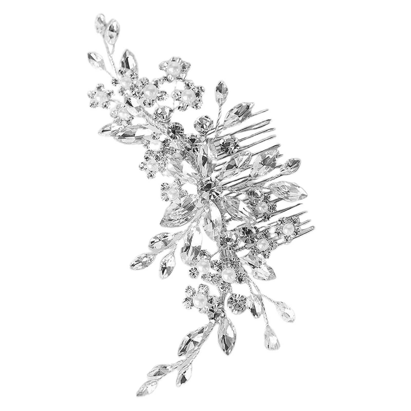 Bride Hair Comb Crystal Wedding Headpiece Delicate Look Bridal Accessory Lightweight Comfortable Perfect for Any Event
Bride Hair Comb Crystal Wedding Headpiece Delicate Look Bridal Accessory Lightweight Comfortable Perfect for Any Event